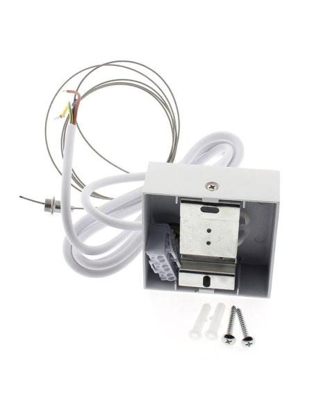 Kit suspensión cuadrado blanco, 80x80mm