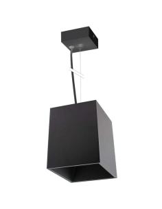 PROLUX Suspend Housing Square 135, lámpara de techo negra