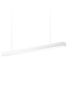 Lámpara colgante MOD SUSPEND, 30W, 150cm, superficie/suspendido, blanco