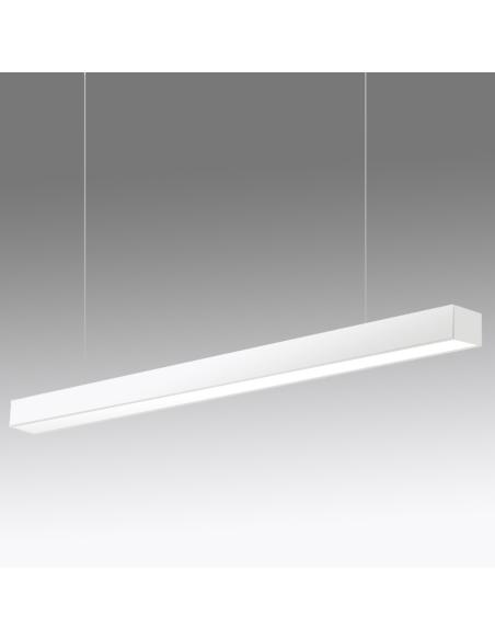 Lámpara colgante MOD SUSPEND, 30W, 150cm, superficie/suspendido, blanco