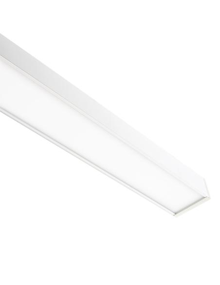 Lámpara colgante MOD SUSPEND, 30W, 150cm, superficie/suspendido, blanco