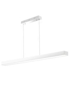 Lámpara colgante MOD SUSPEND, driver Lifud, 30W, 150cm, blanco