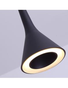 Lámpara colgante DARR, 10W, negro 2