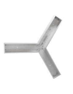 Luminaria colgante o superficie TRILED, Ø900mm, 40W, blanco 2