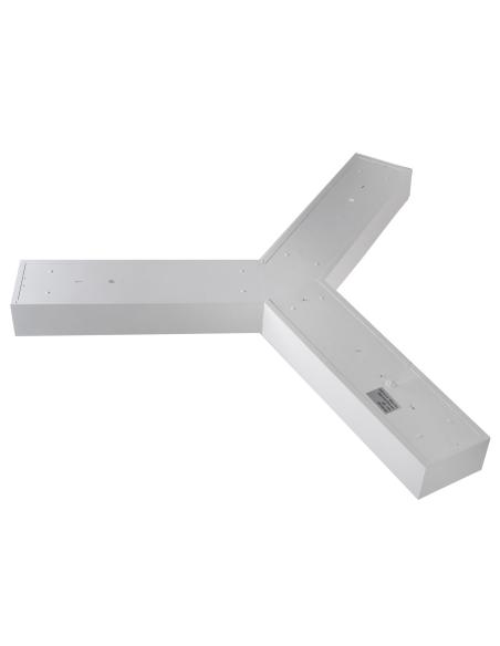 Luminaria colgante o superficie TRILED, Ø900mm, 40W, blanco