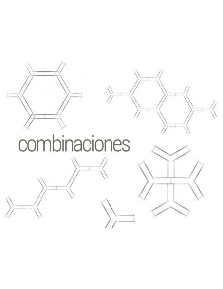 Luminaria colgante o superficie TRILED, Ø900mm, 40W, blanco