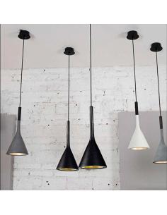 Lámpara colgante NEMO Gris, E14 2