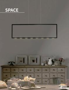 Lámpara colgante led SPACE, 35W 2