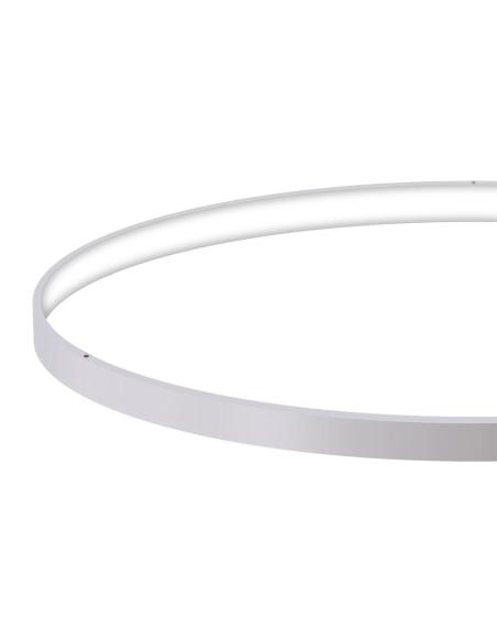 Luminaria colgante ELIX, 60W, blanco, CCT Ajustable, Ø57+38cm