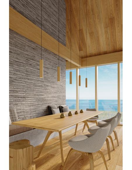 Lámpara colgante de Madera LINO, GU10