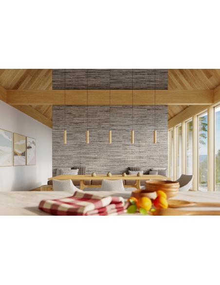 Lámpara colgante de Madera LINO, GU10