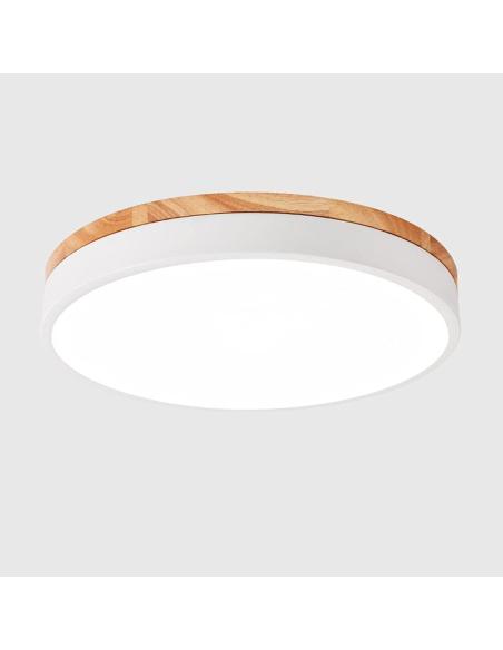 Plafón MOON, 36W, 400mm, CCT, mando+APP