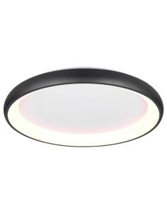 Luminaria superficie CYCLE, 100W, 1010mm, CCT, negro