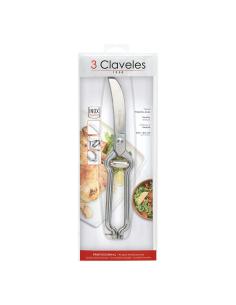 Tijera trincha aves de acero inoxidable de 24 cm 8410990004346 29105 3 CLAVELES 2