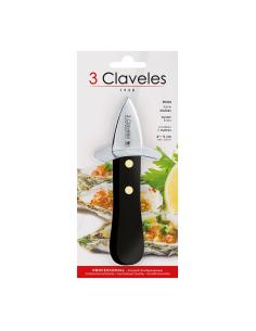 Cuchillo abre ostras de acero inoxidable con mango pom, 5 cm 8410990009716 29107 3 CLAVELES 2