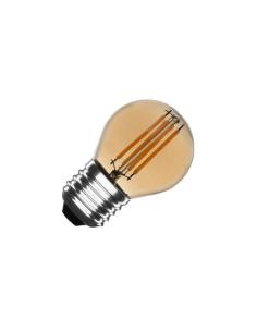 Bombilla Led E27 COB filamento 4W, Small Gold