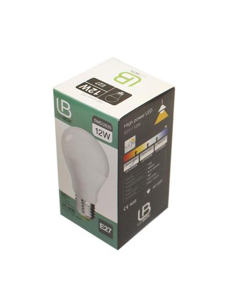 Bombilla LED E27, 12W