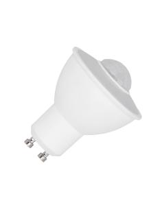 Bombilla LED GU10 con sensor de movimiento PIR, 6W 2