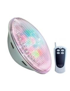 Lámpara LED PAR56 RGB para piscinas, G53, 45W, Acero inox.ext.