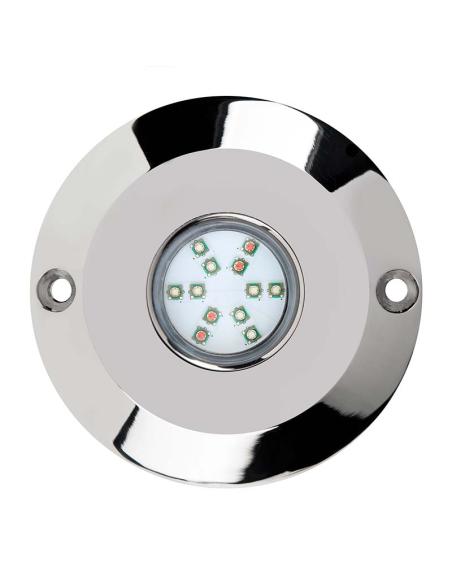 Foco Led sumergible Superficie KENWE LED 60W, RGB, IP68