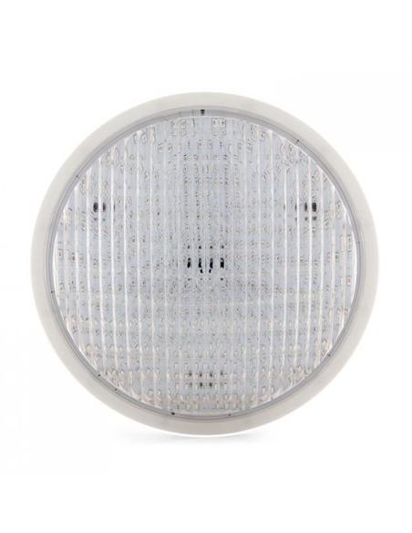 Lámpara LED PAR56 RGB para piscinas, G53, 45W, Acero Inox. Int.