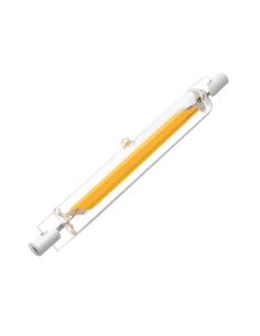 Bombilla LED R7S, 8W, COB, 360º, 118mm