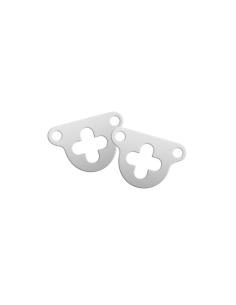 Set 2 colgadores de pared Display Slim LED