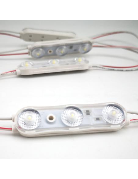 Módulo Led DC12V, ABS 3xSMD2835, 1,5W