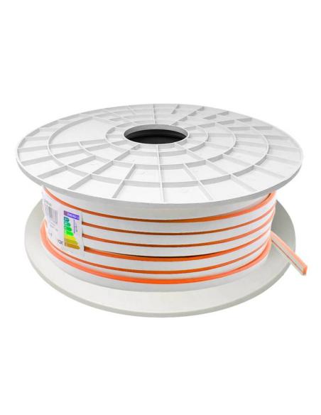 Led NEON Silicona Monocolor, DC24V, 120Led/m, 6x12mm, 1 metro, corte 1cm