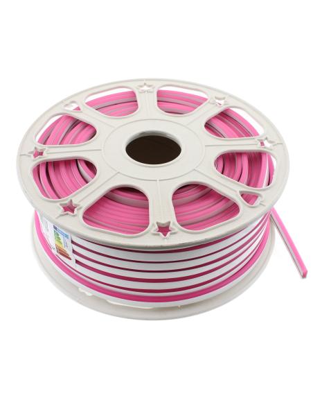 Led NEON Silicona Monocolor, DC24V, 120Led/m, 6x12mm, 1 metro, corte 1cm