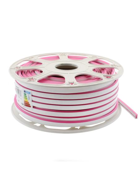 Led NEON Silicona Monocolor, DC24V, 120Led/m, 6x12mm, 1 metro, corte 1cm