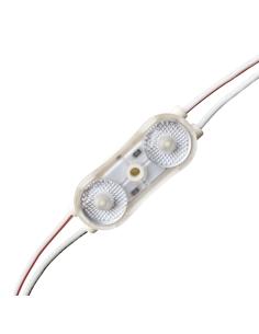 Módulo Led DC12V, ABS 2xSMD2835, 1W