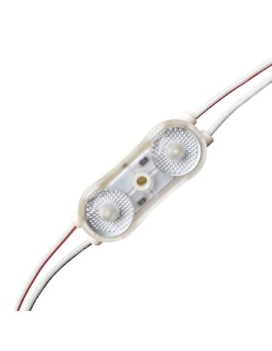 Módulo Led DC12V, ABS 2xSMD2835, 1W