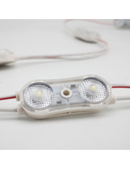Módulo Led DC12V, ABS 2xSMD2835, 1W
