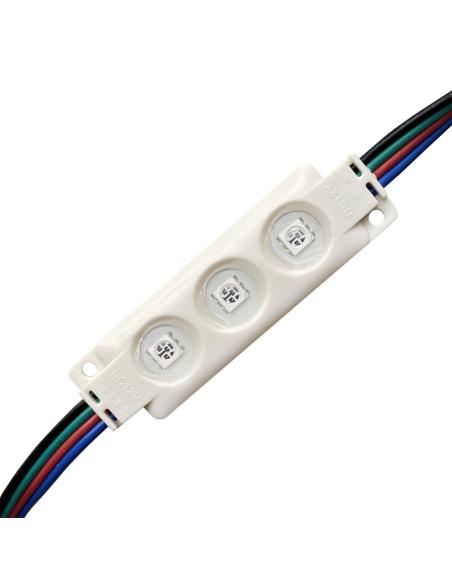 Módulo Led DC12V, RGB 3xSMD5050, 0,72W