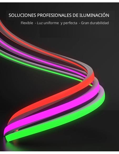 Led NEON Flex, Ø13mm, DC12V, 120Led/m, 5m