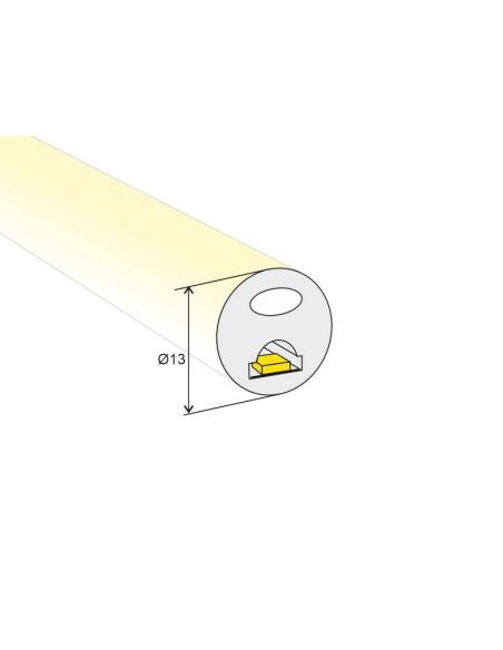 Led NEON Flex, Ø13mm, DC12V, 120Led/m, 5m