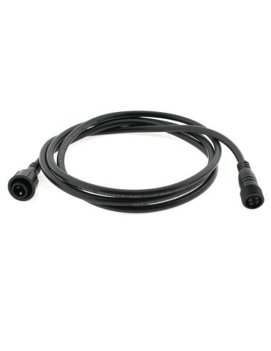 Cable extensión 2 Pinx1mm, 100cm, IP67, negro