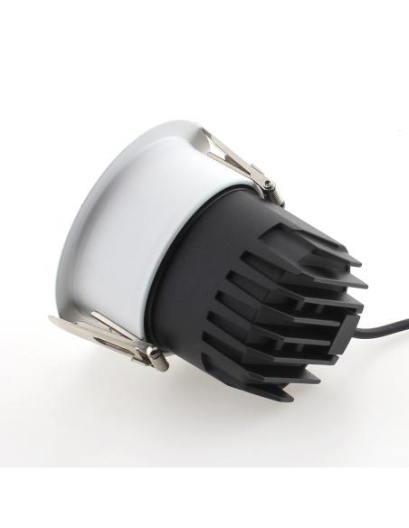 Downlight Led FRESER BRIDGELUX Chip, 10W, UGR 19, 36º, 3CCT, negro