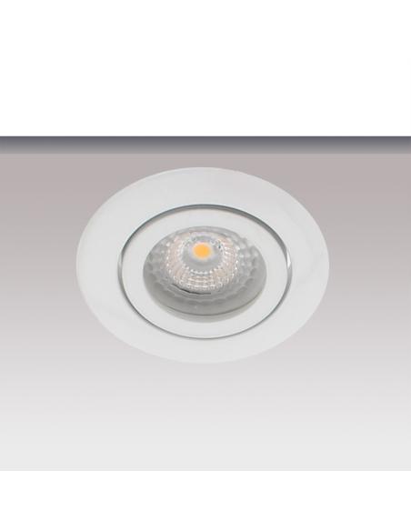 Spot orientable redondo Blanco