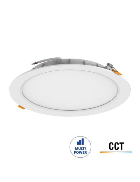 Downlight Led KRAMFOR 18W, CCT y potencia ajustable