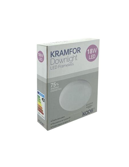 Downlight Led KRAMFOR Frameless 18W Ajustable