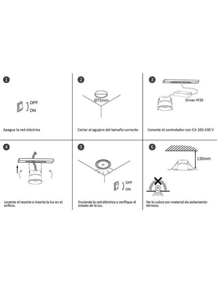 Spot PROLUX Led 9W, 24º, CCT (Zigbee3.0+2.4GHz)