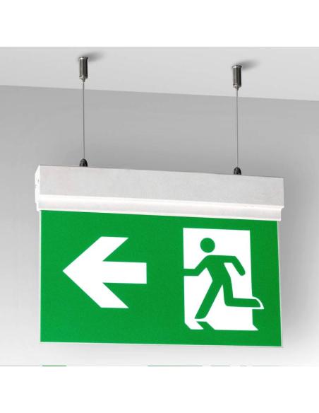 Luz de emergencia LED SIGN Suspendida SL1