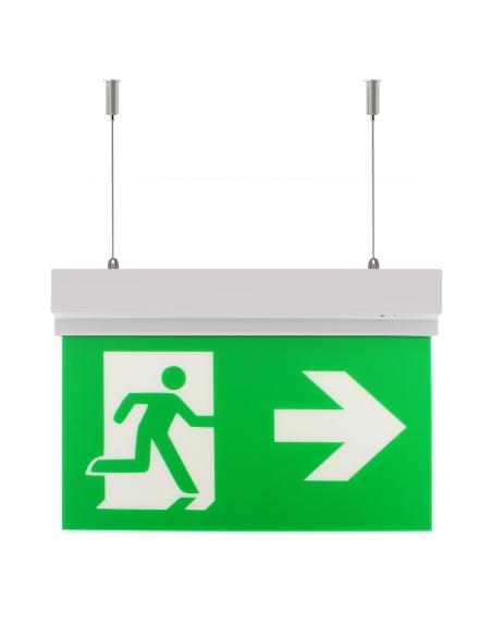 Luz de emergencia LED SIGN Suspendida SL1