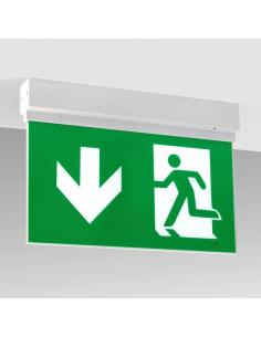 Luz de emergencia LED SIGN Superficie SL2