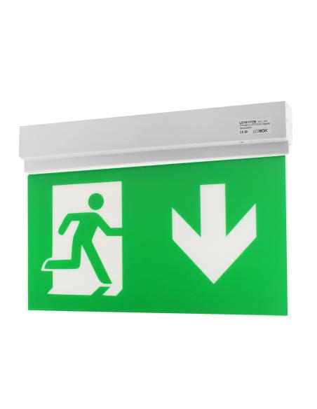 Luz de emergencia LED SIGN Superficie SL2