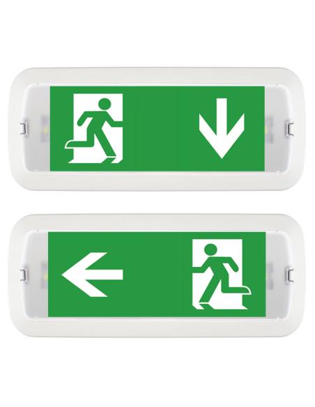Señal evacuación NL02 para NICELUX
