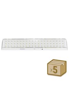 Pack 5 x Luz de emergencia Led EMERLUX F715, No permanente