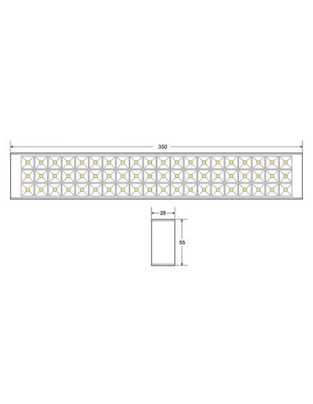 Pack 5 x Luz de emergencia Led EMERLUX F715, No permanente